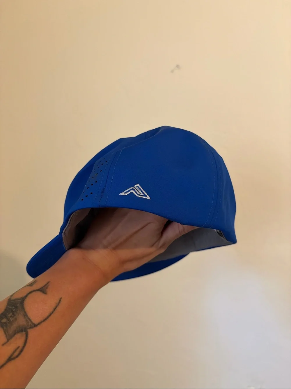 Blue 'M' Embroidered Baseball Cap - Unbranded
